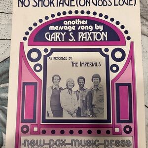 Exciting Songs by Gary S. Paxton Music Sheet